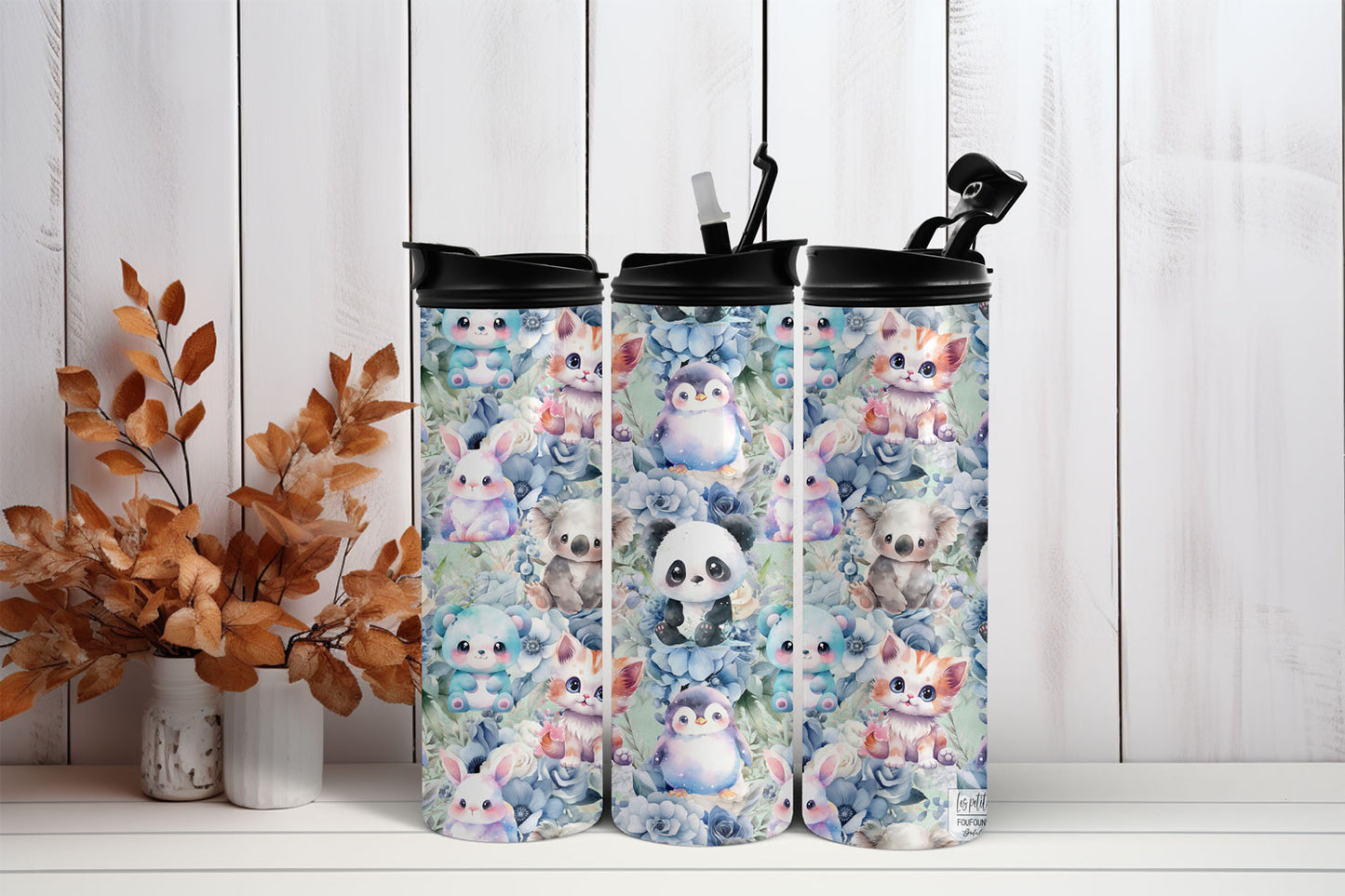 Gobelet 20oz et 30 oz - Animaux adorables