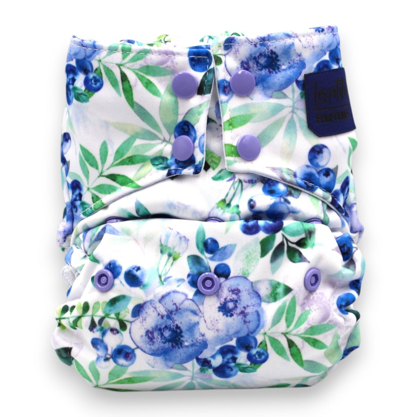 Diapers - Floral Blueberries FP