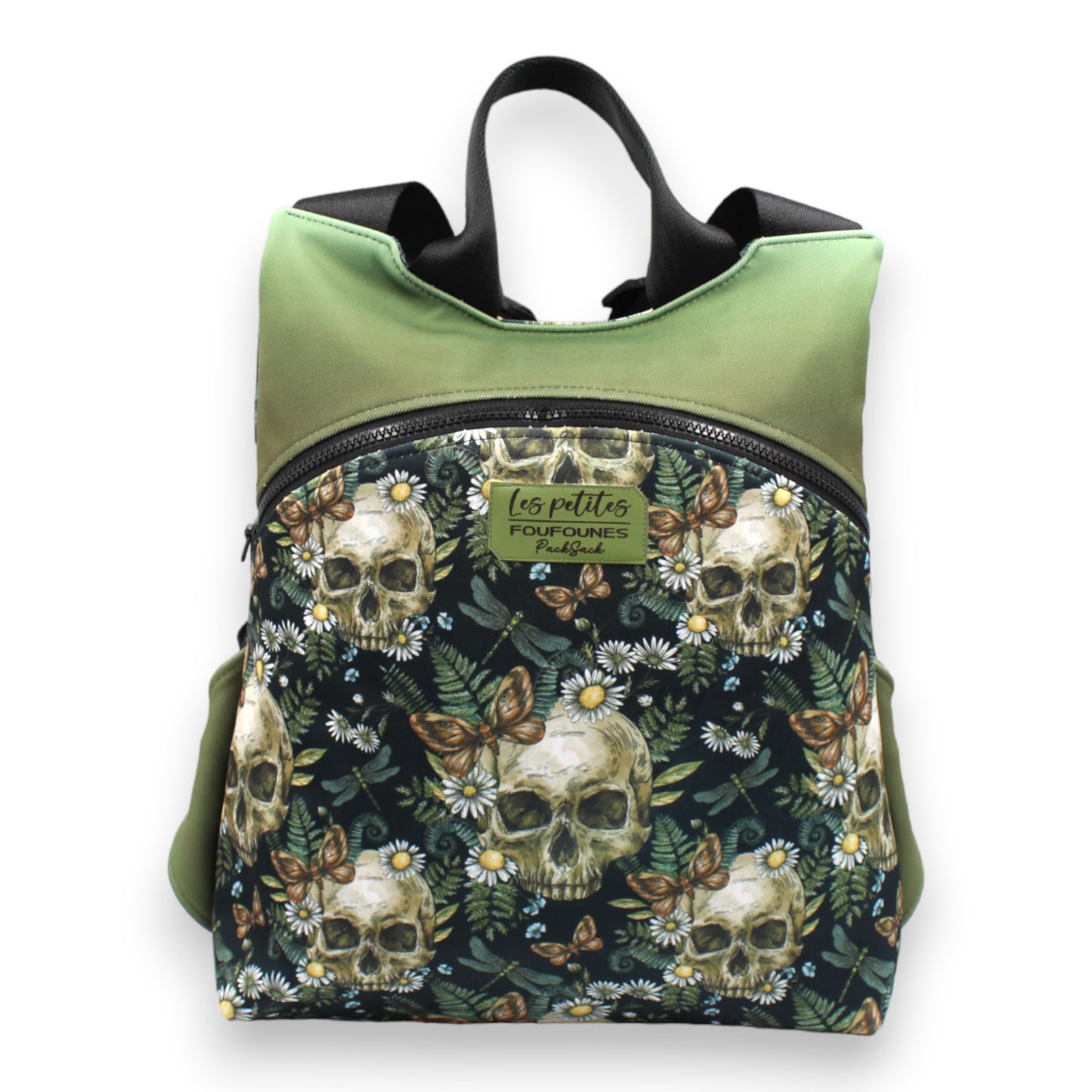 PackSack - Crânes et marguerites (7226945208457)