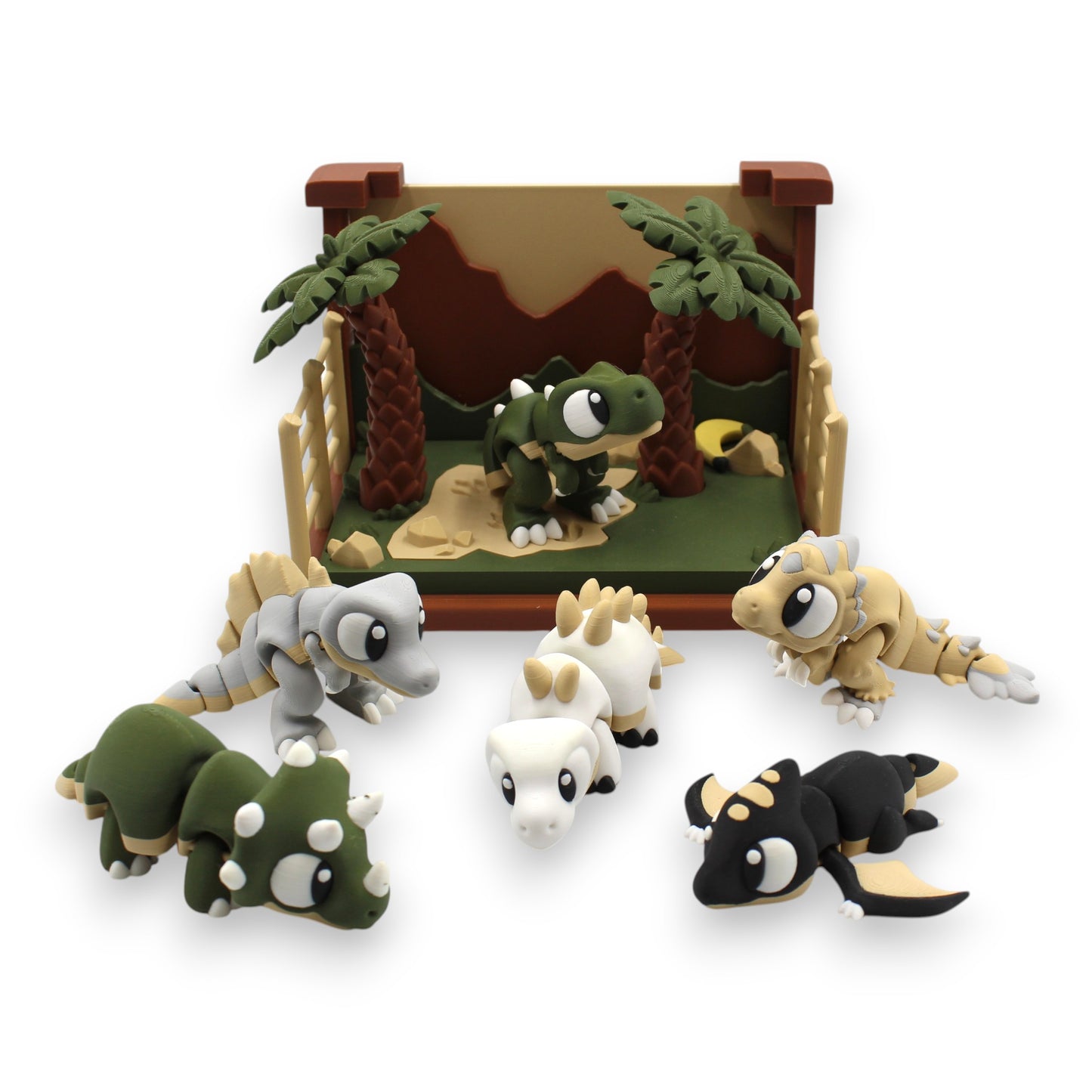 Jouets flexibles - Parc Jurassic