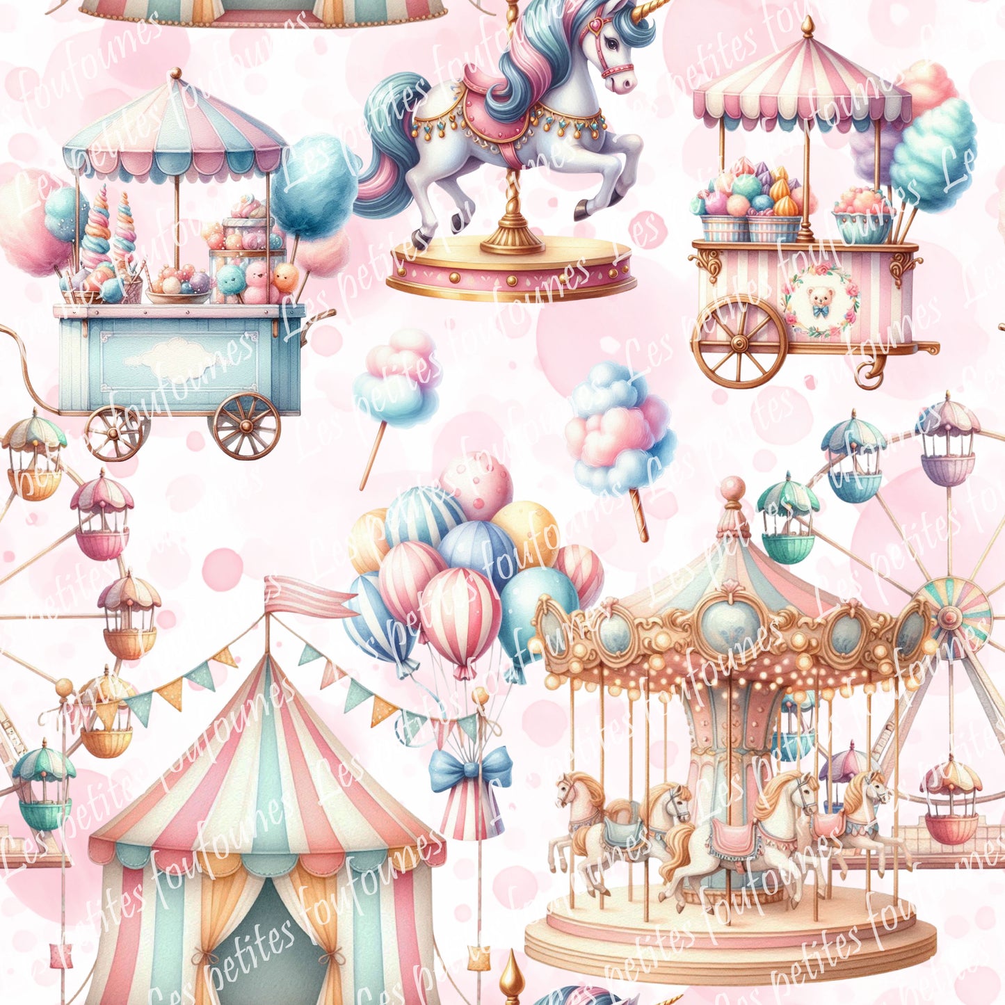 Préco Mousseline - Fête foraine