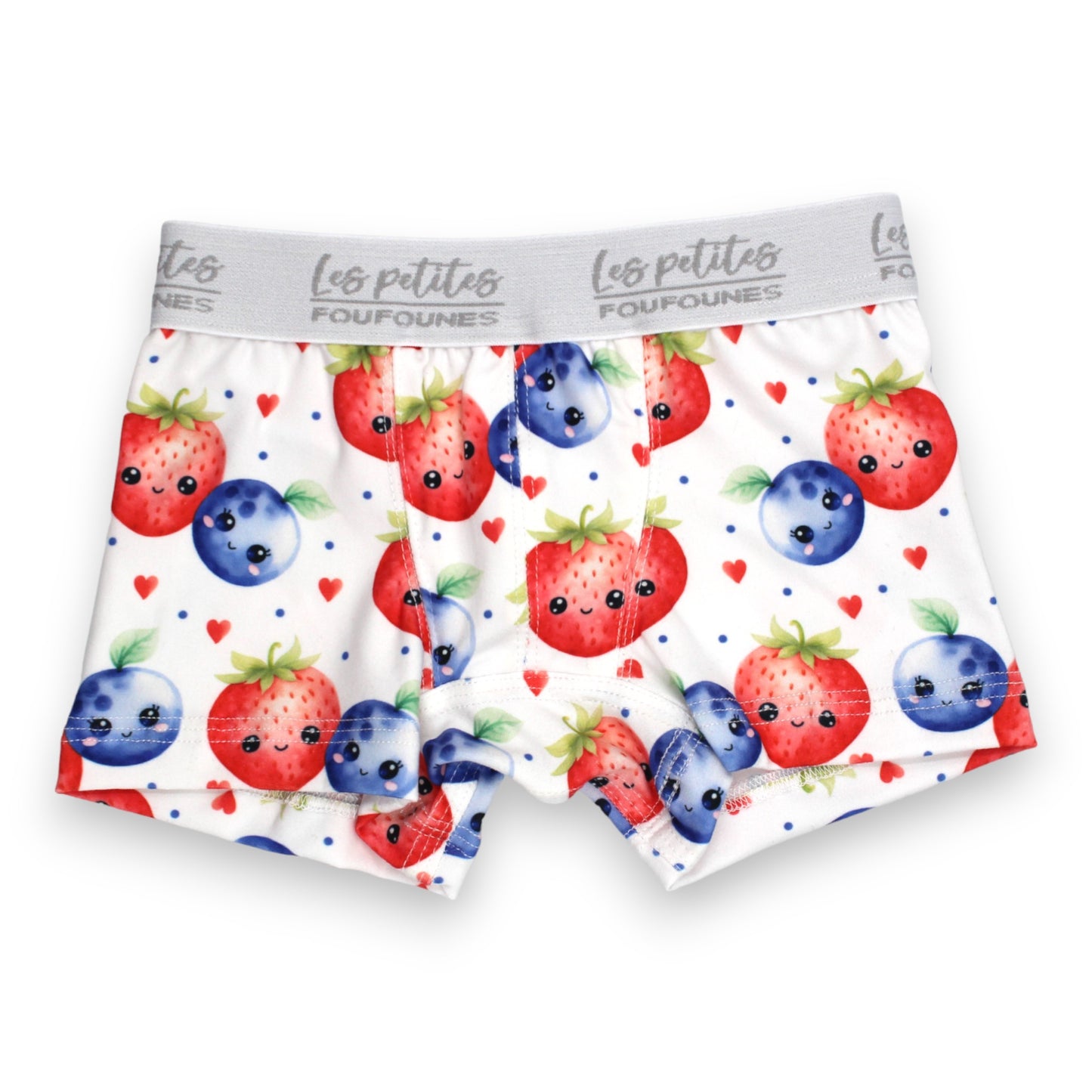 Boxer - Fraises et bleuets