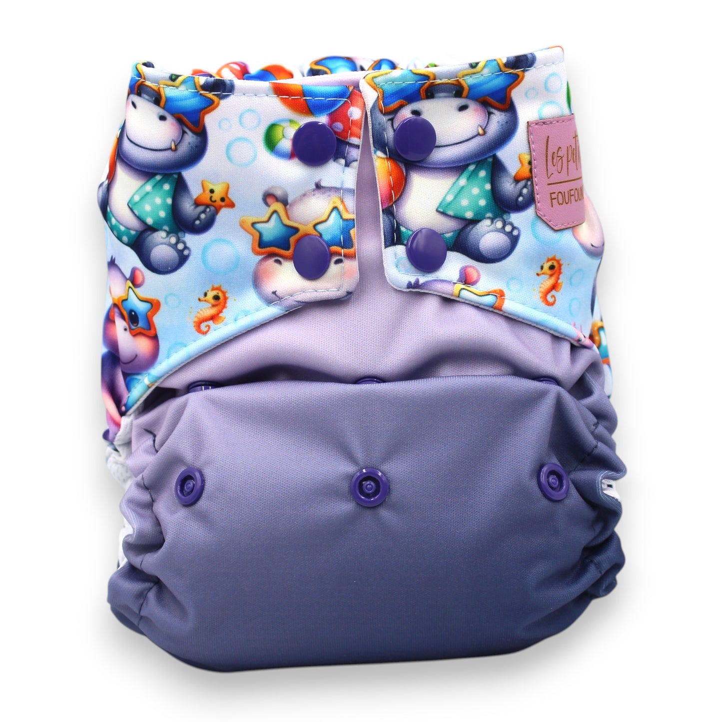 Couche - Hippopotame à la plage