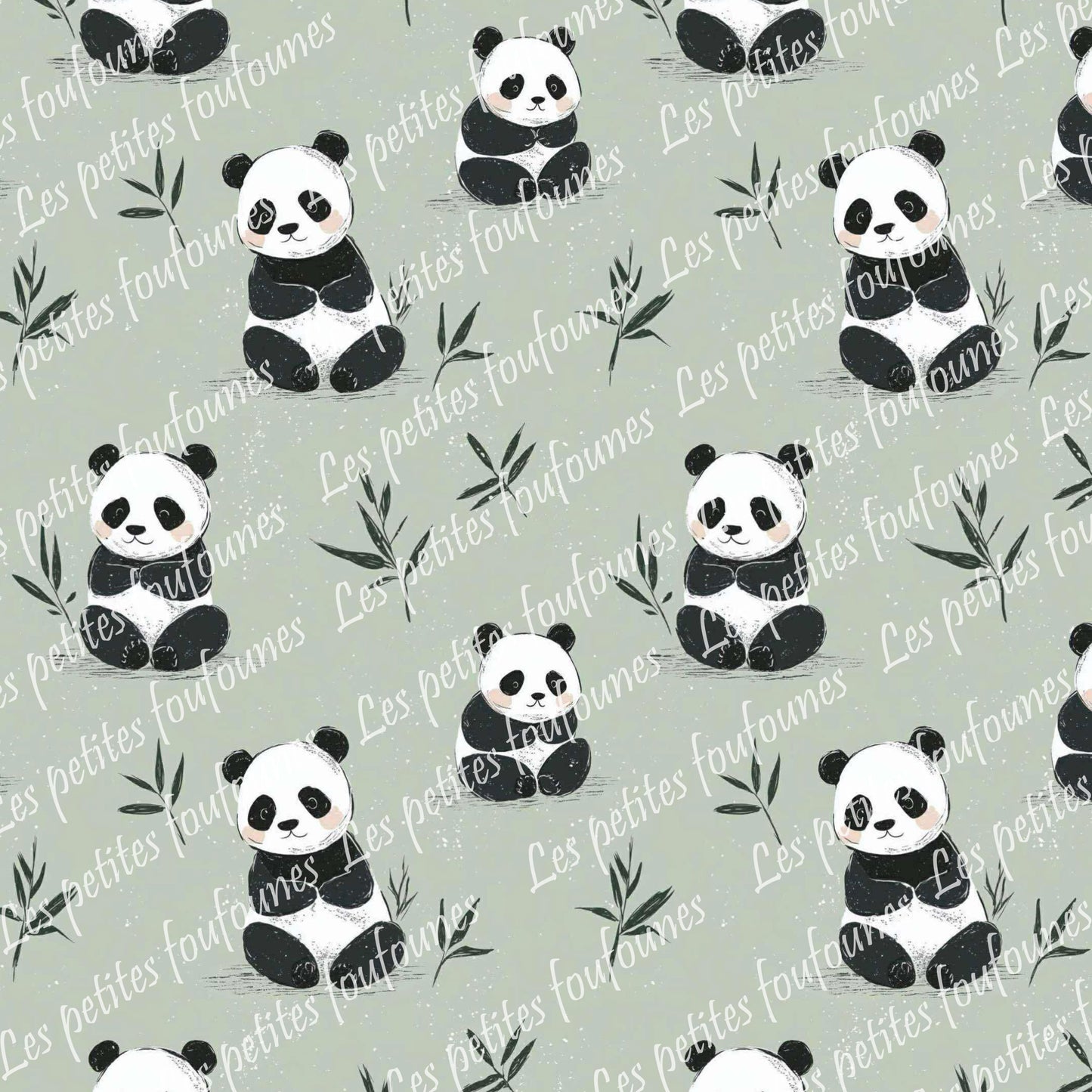 Mousseline - Panda Zen