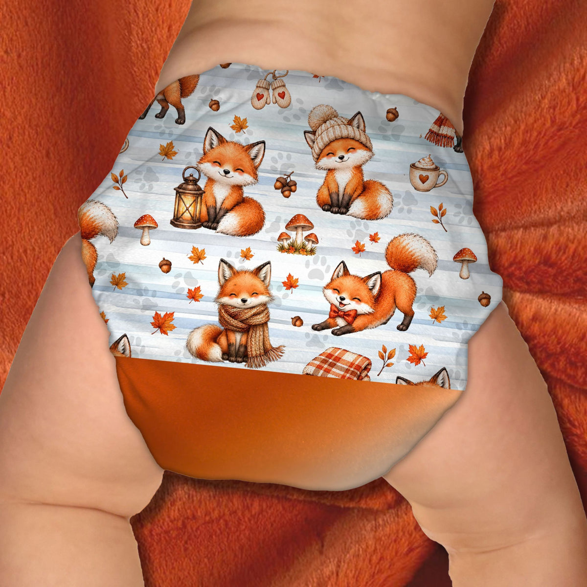 Diapers - Pumpkin patchwork