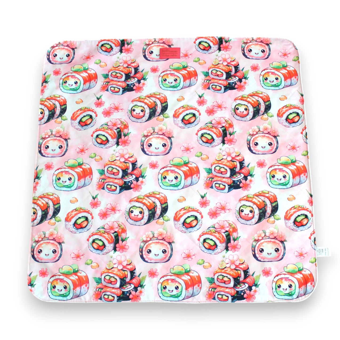 Protège-matelas - Sushis floral