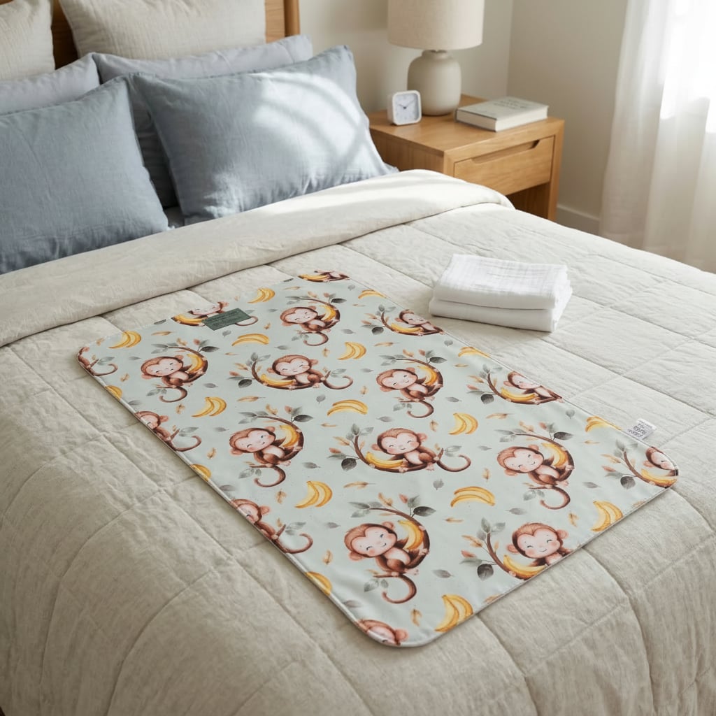 Tapis de change LPF - Petits singes dans un arbre