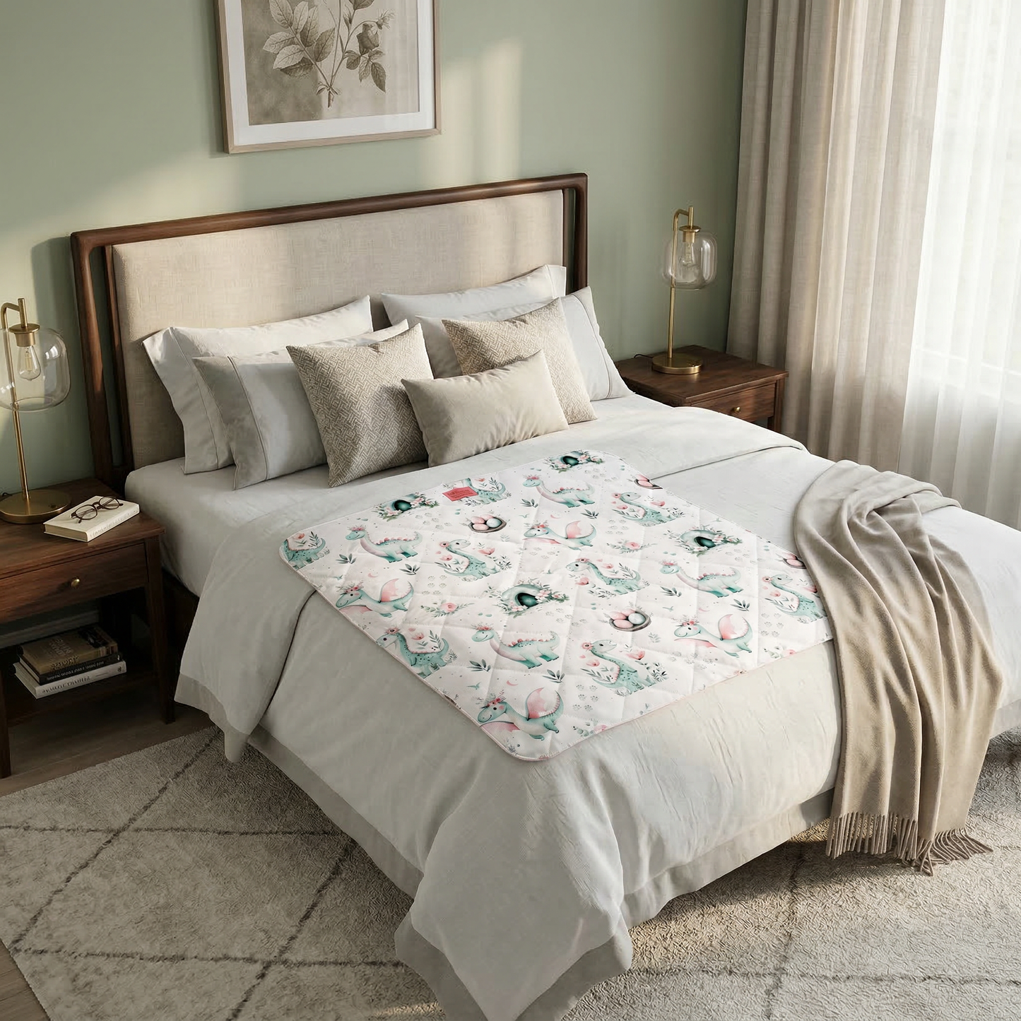 Protège-matelas - Féminosaure