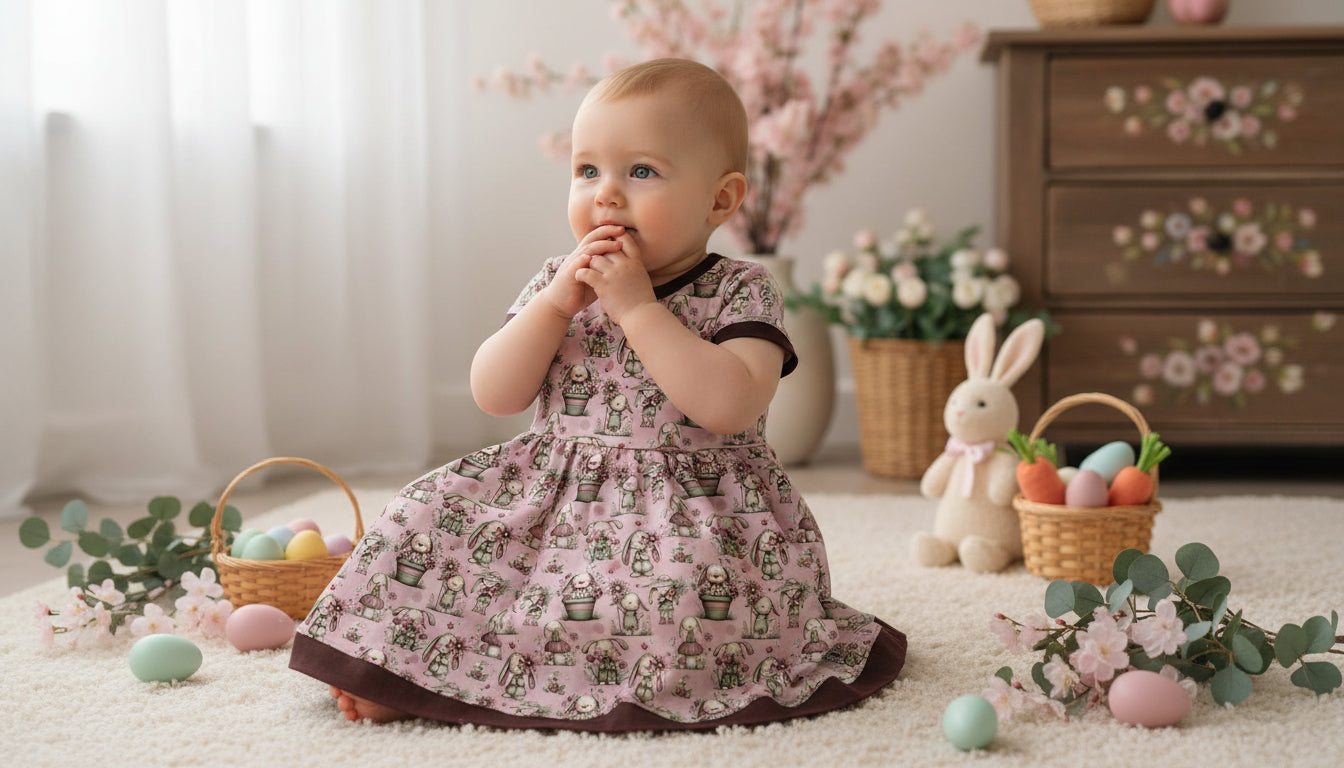 Robes - Lapins tulipes