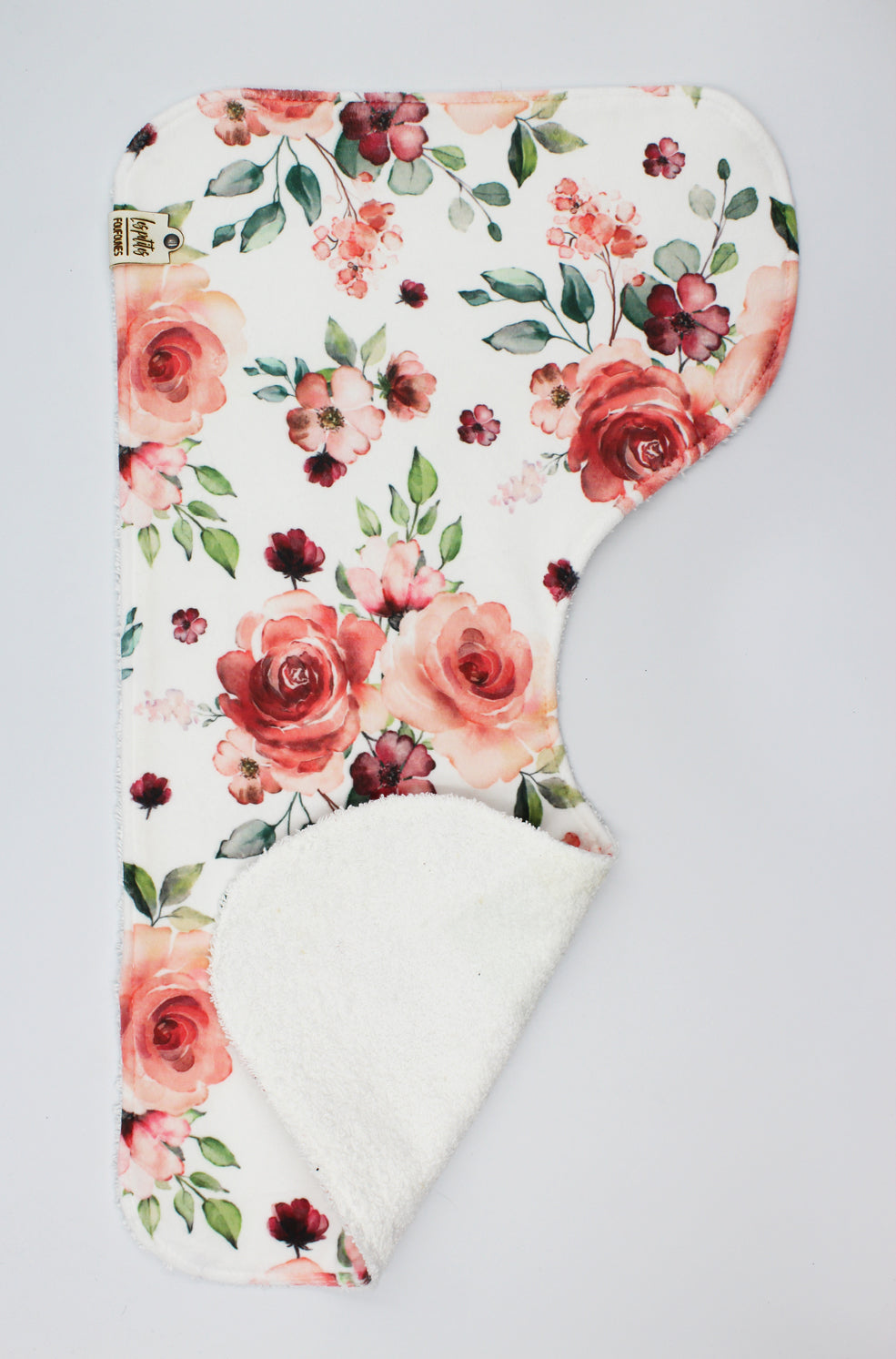 Bavoir d'épaule - Roses antiques (6812768764041)