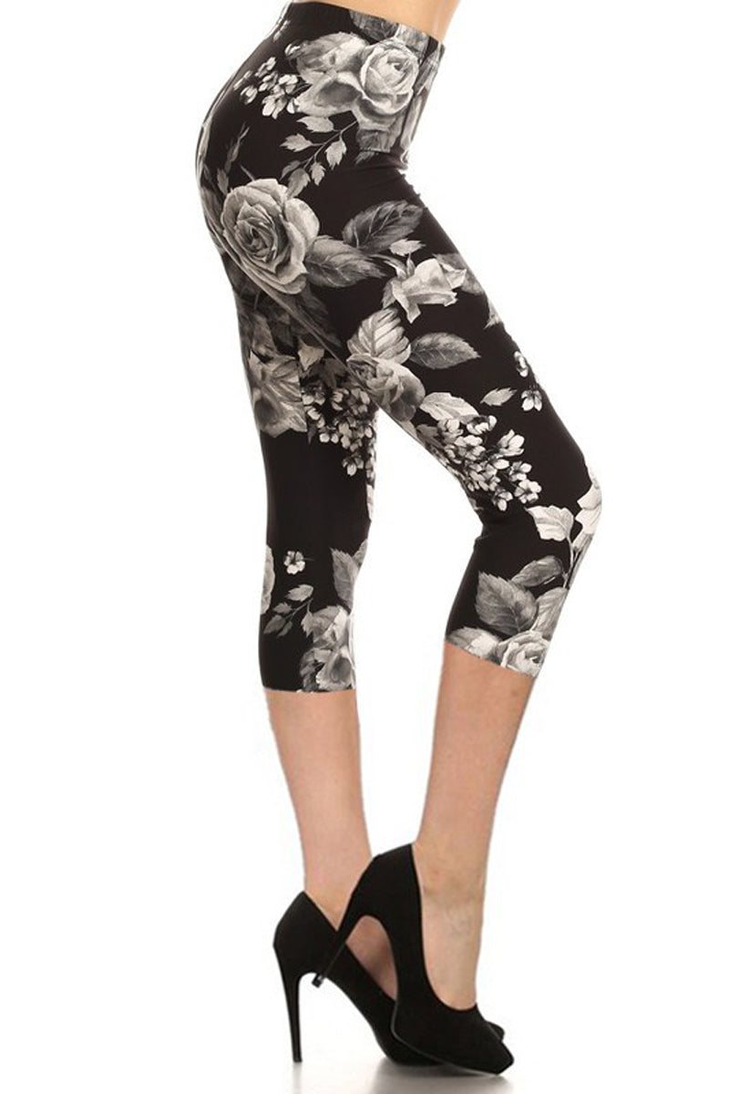 Leggings - Roses blanches (7243194794121)