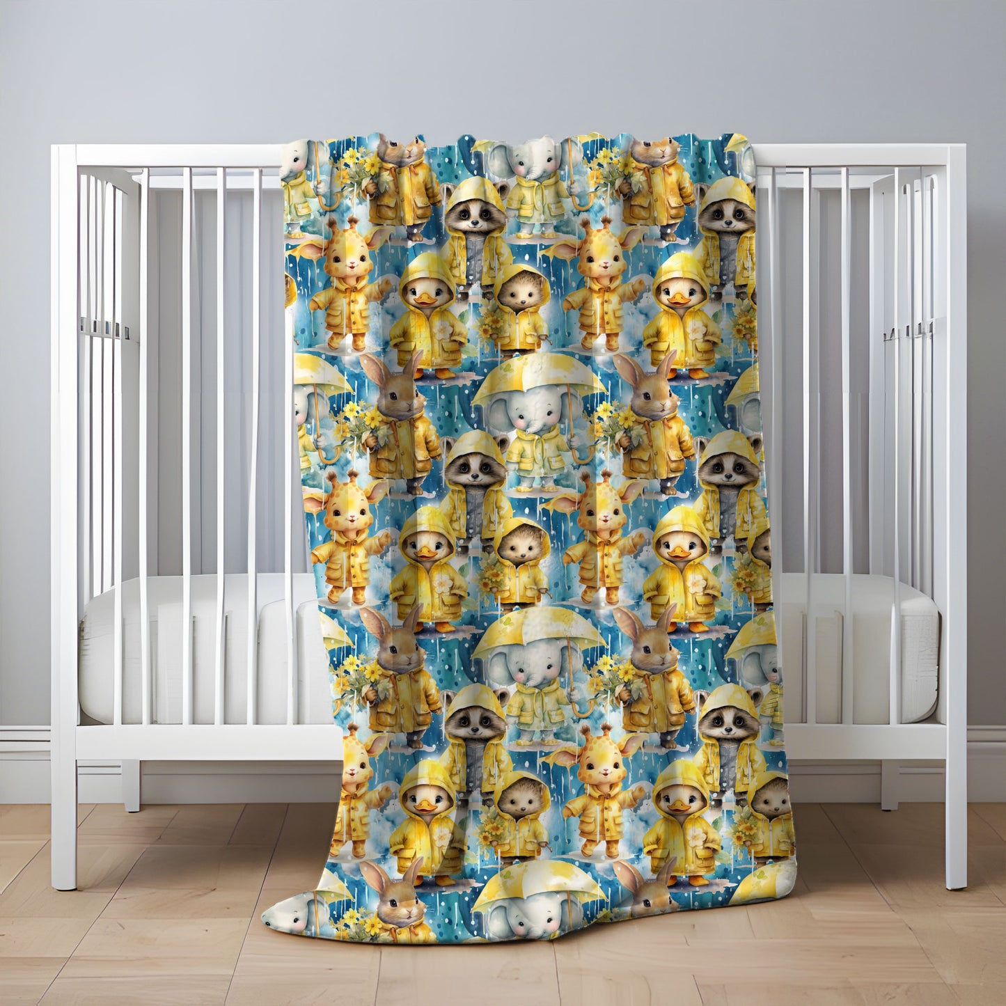 Doudous - Animaux sous la pluie