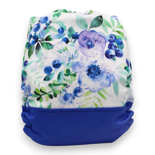 Diapers - Floral Blueberries
