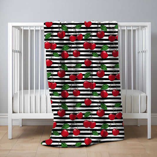 Comforters - Striped Cherries