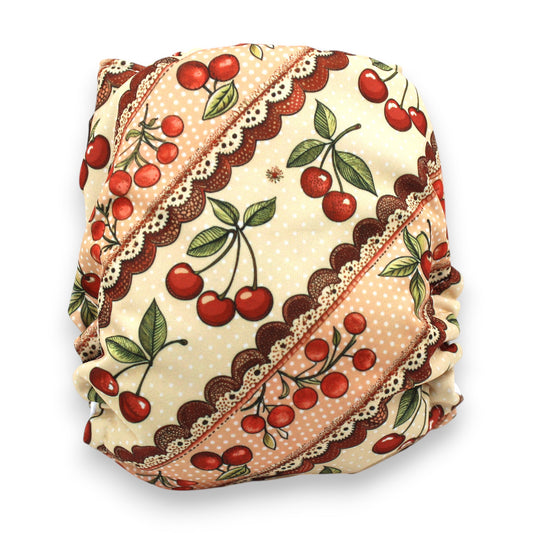 Couche - Cerises et dentelle FP