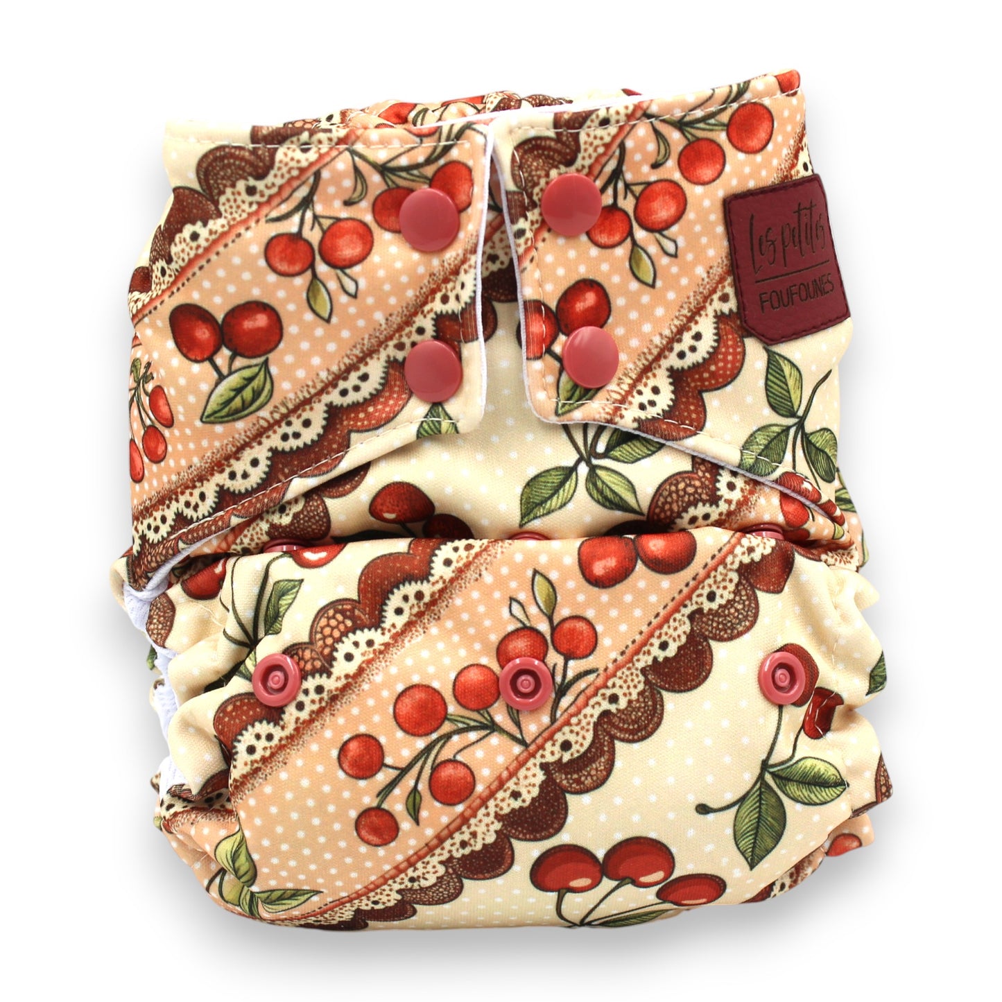 Couche - Cerises et dentelle FP