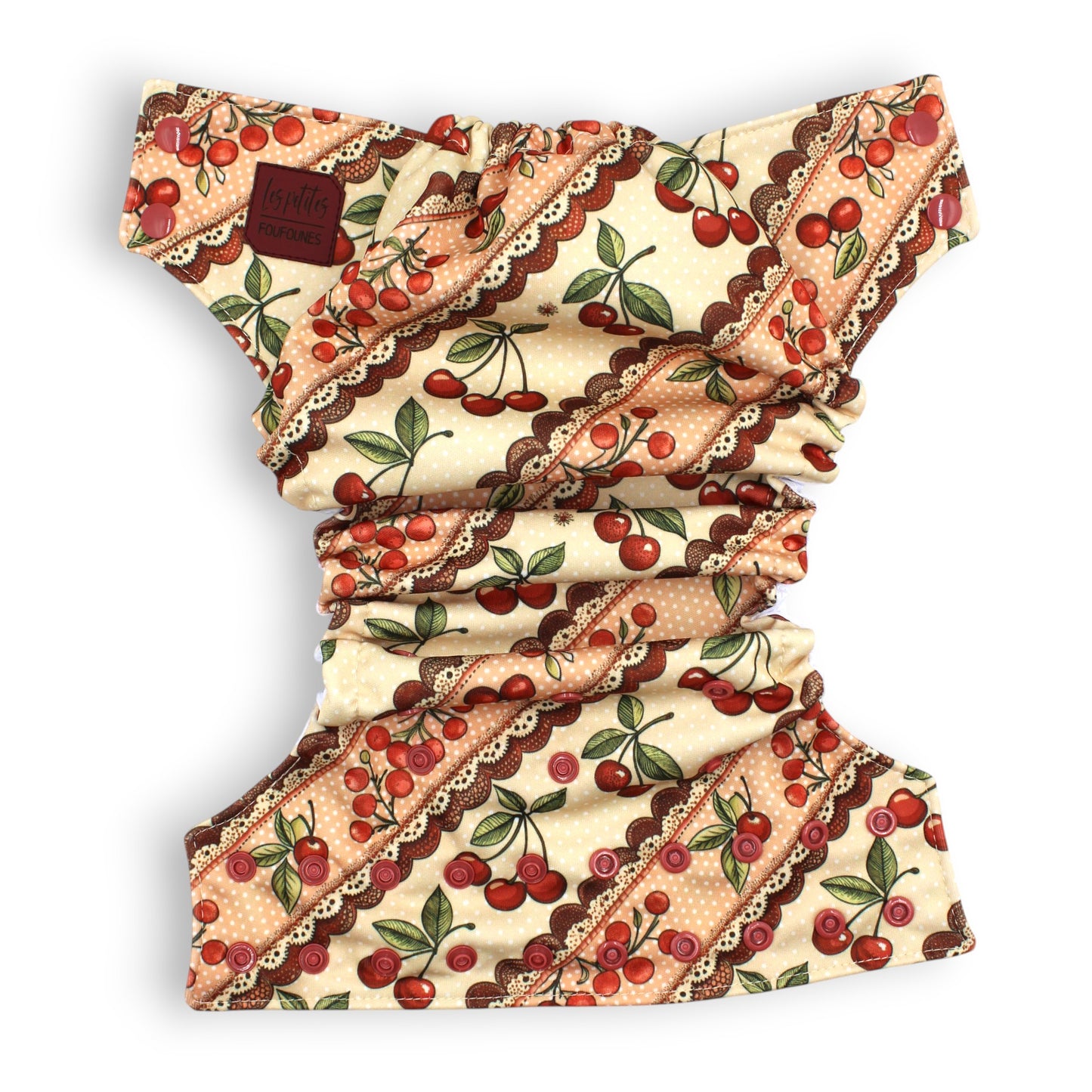 Couche - Cerises et dentelle FP