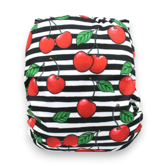 Diapers - Striped Cherries FP
