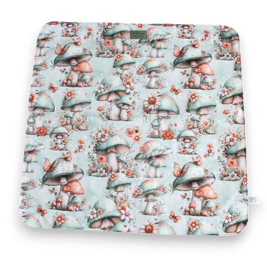 Protège-matelas - Champignons floral