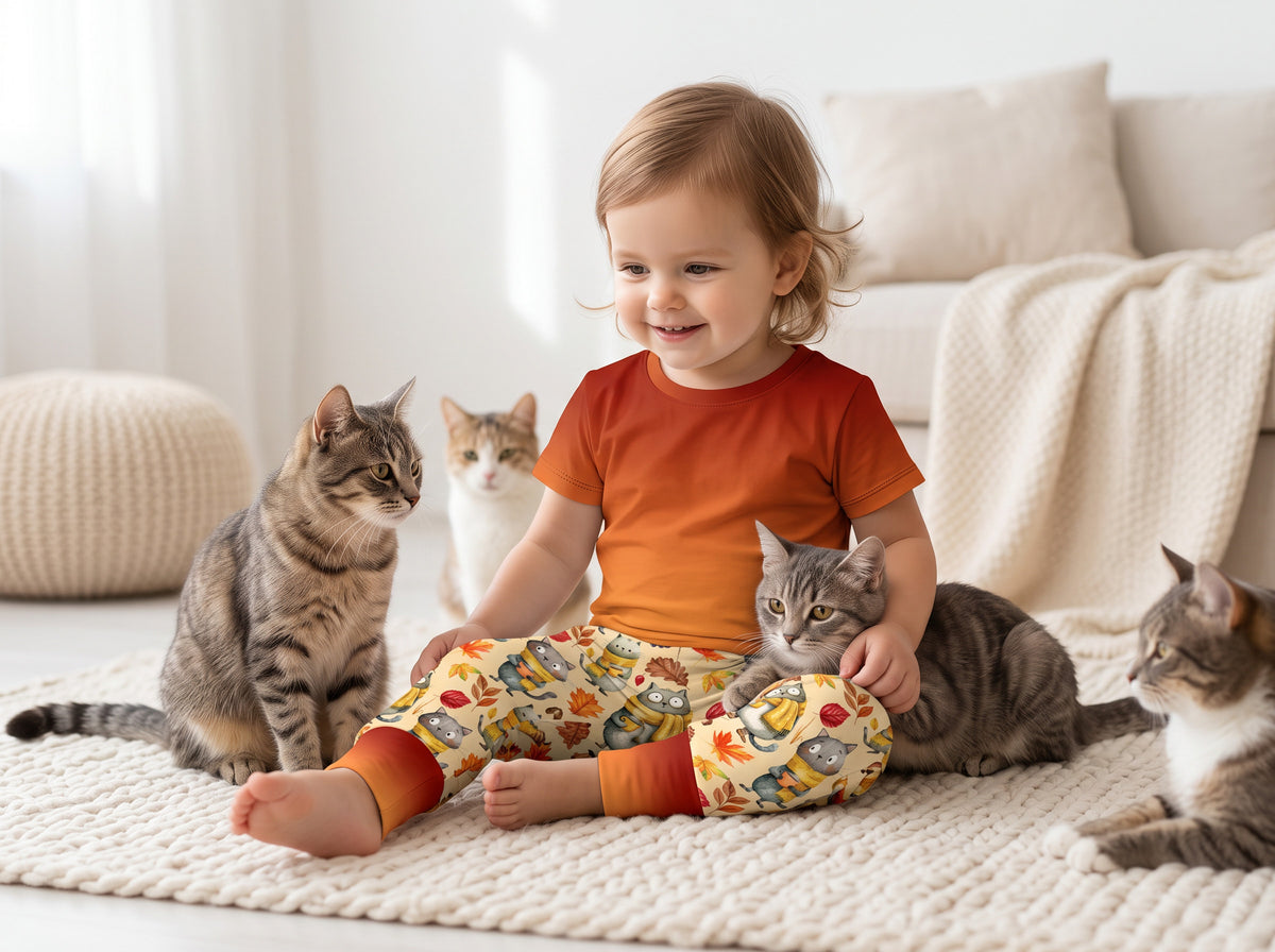 Ensembles Cocooning - Chats d'automne