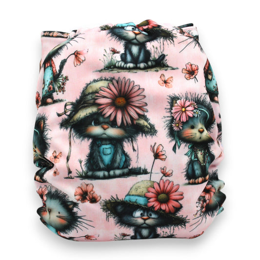 Couche - Chats fleuristes FP