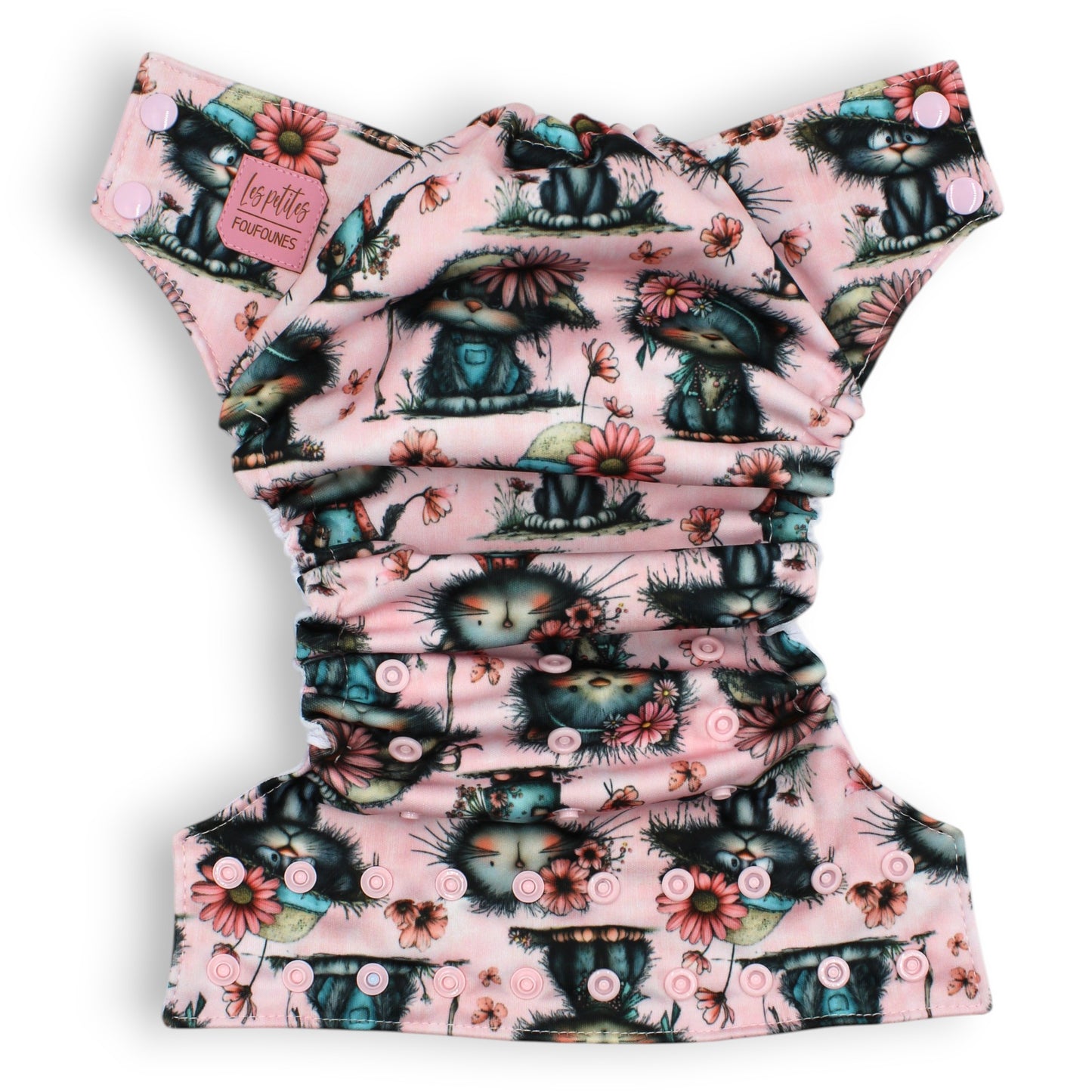 Couche - Chats fleuristes FP