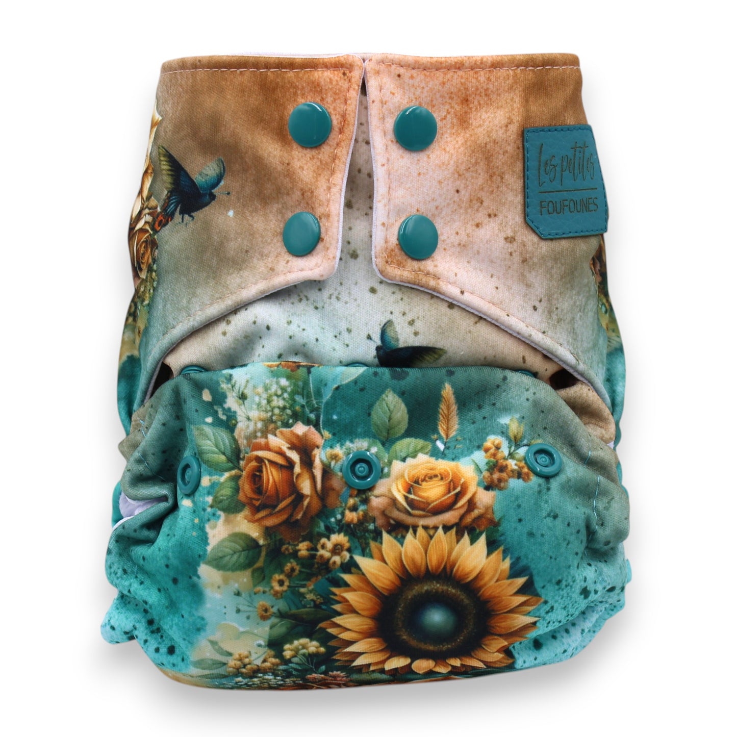 Couche - Cheval et tournesol