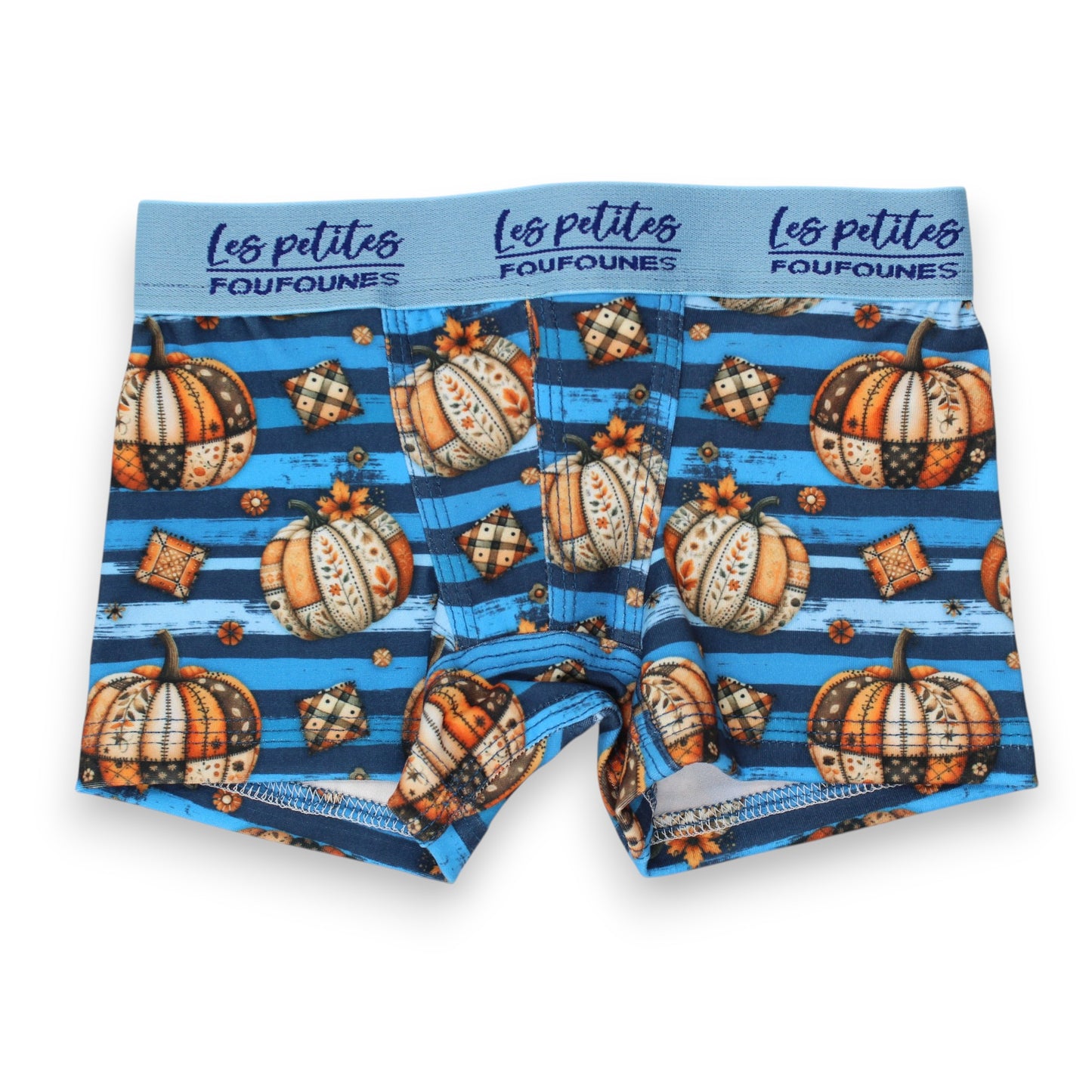 Boxer - Citrouille patchwork PAP