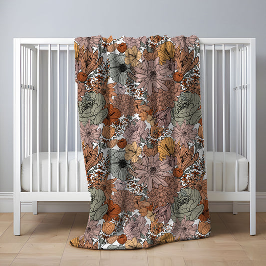 Doudous - Coloriage floral