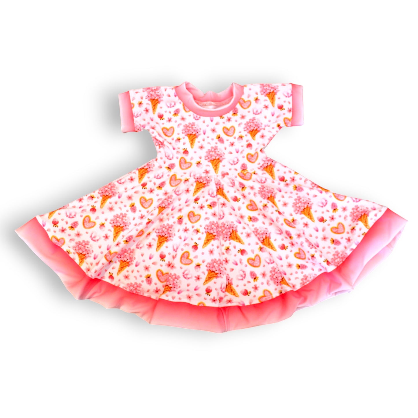 Robes - Cornet de fraises