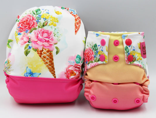 Couches - Cornet fleuri