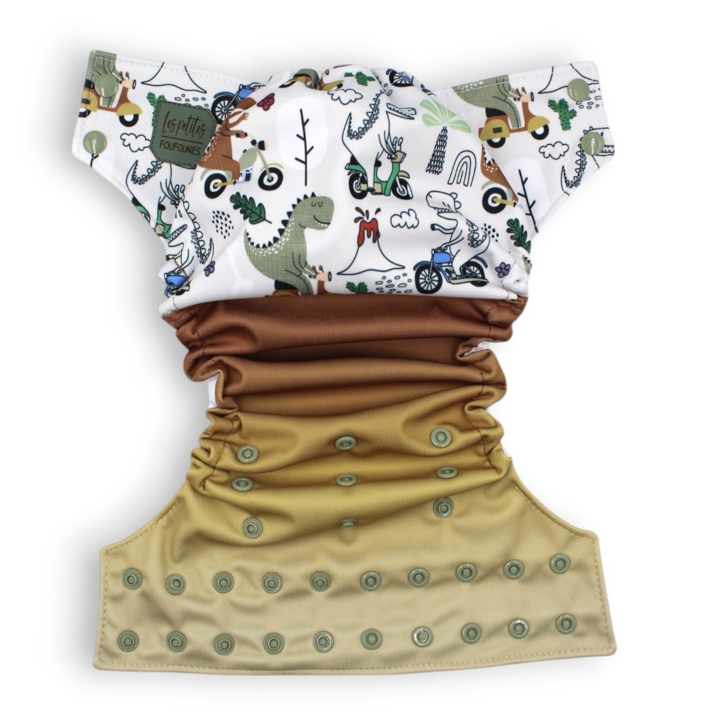 Diapers - Dinos on Scooters 