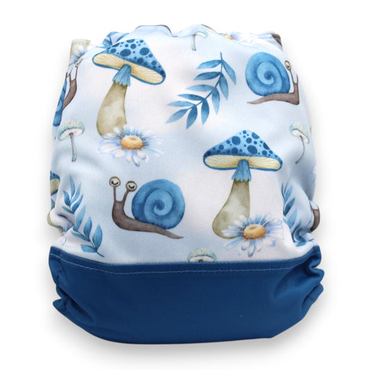 Couches - Escargot bleu