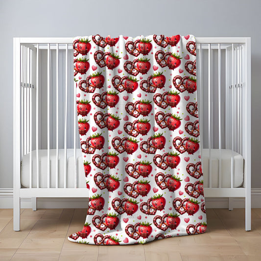 Doudous - Fraises et Pretzel au chocolat