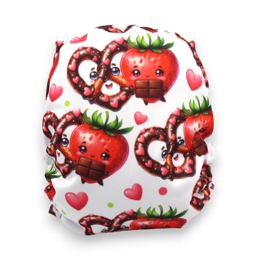 Diapers - Strawberries and Chocolate Pretzel FP