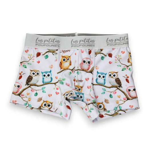 Boxer - Hiboux color POP