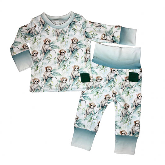 Ensembles Cocooning - Petits singes sur une branche