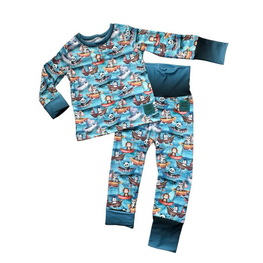 Ensembles Cocooning - Animaux en bateau