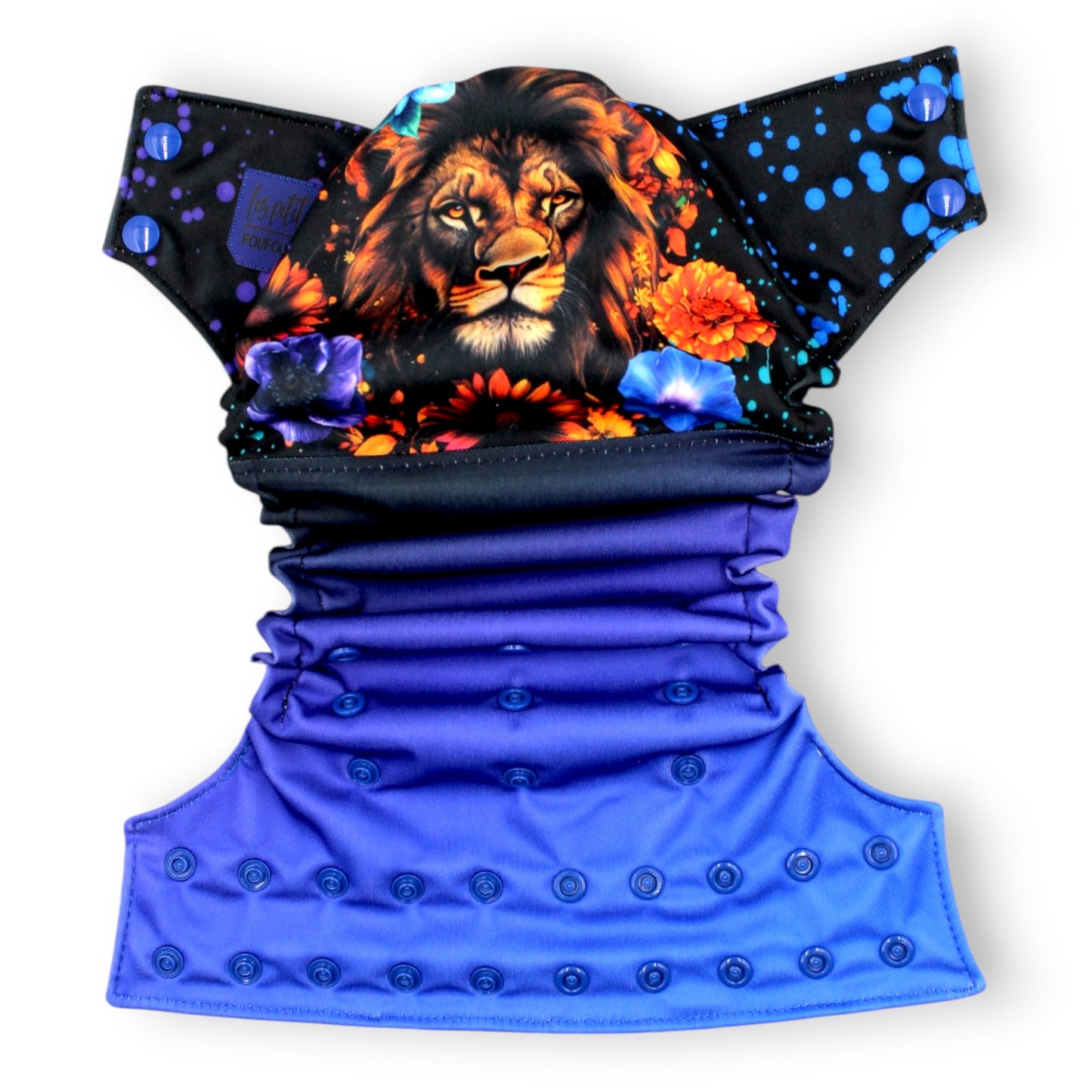 Diapers - Floral Lion