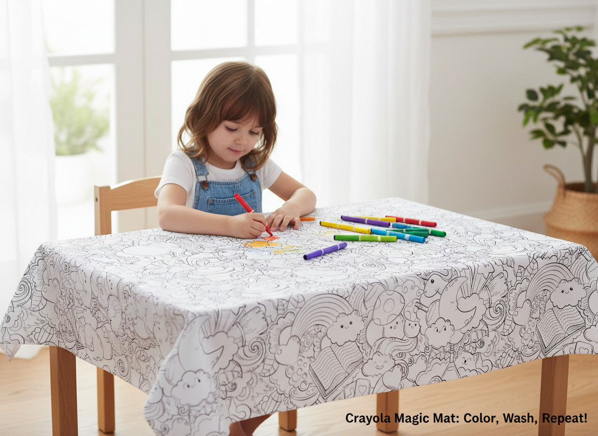 Nappe à colorier - Magie