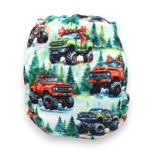 Couche - Monster truck de Noël FP