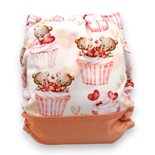 Couches - Oursons et cupcakes