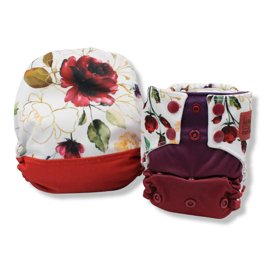 Couche - Petite Makenzy bourgogne