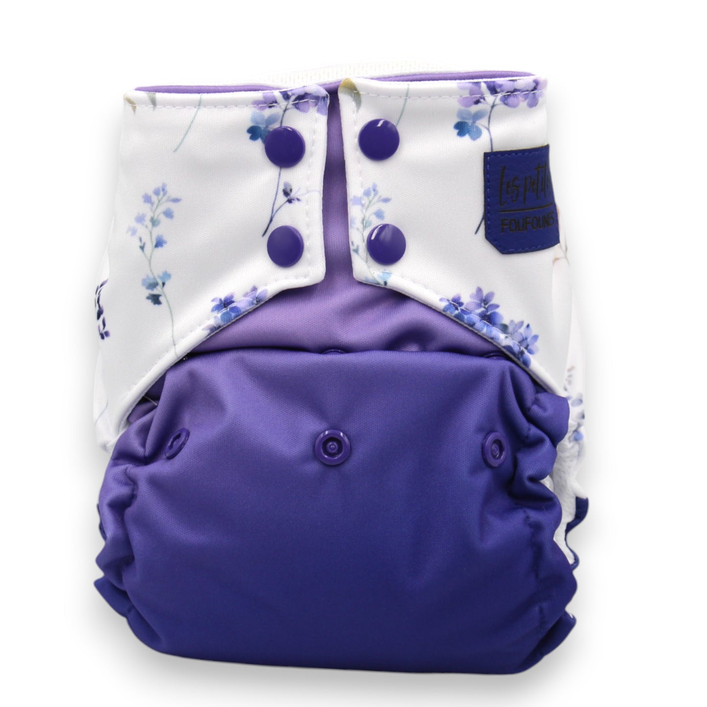 Couche - Petites fleurs mauve