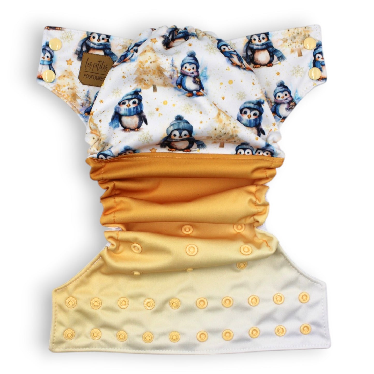 Couches - Pingouins dorés