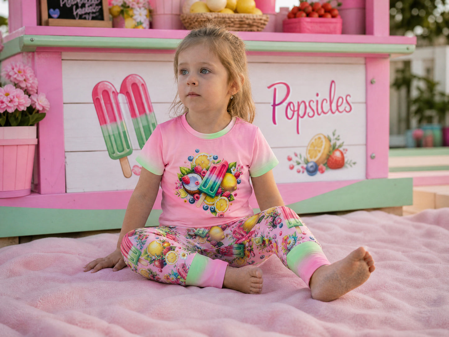 Ensembles Cocooning - Popsicles fruités rose
