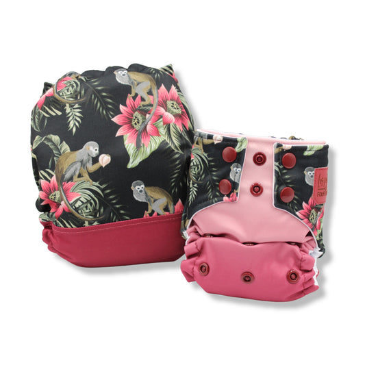 Couche - Singe floral