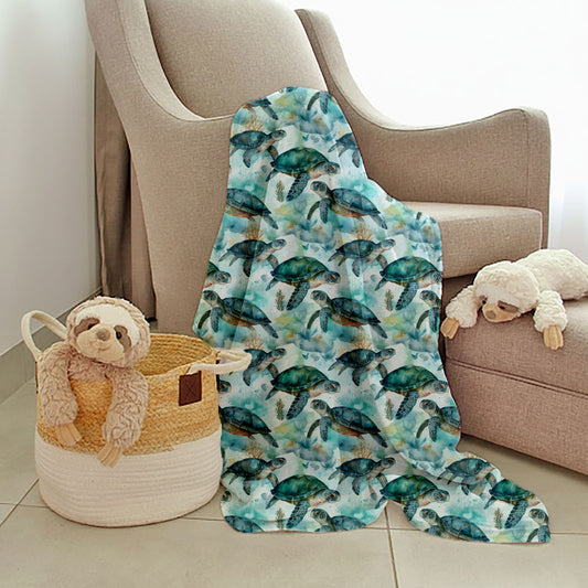 Préco Mousseline - Tortues marines