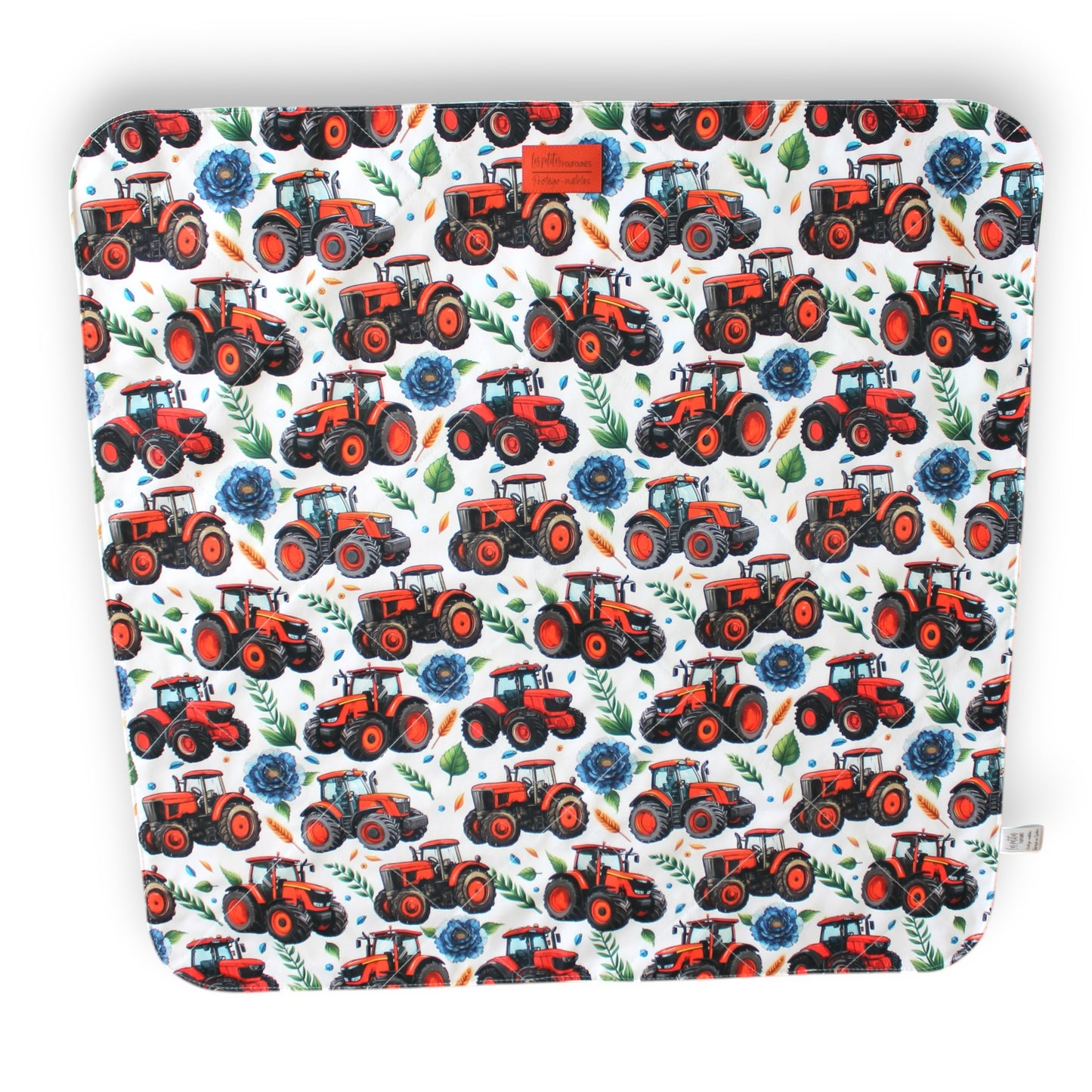 Protège-matelas - Tracteurs orange