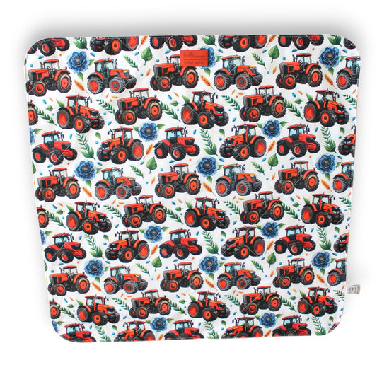 Protège-matelas - Tracteurs orange